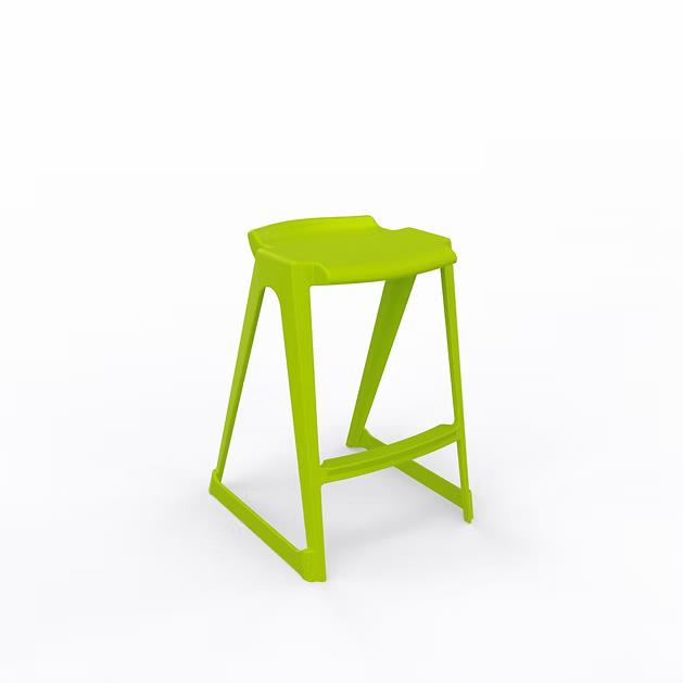 Spaceforme en one Skidbase Low Back Stool