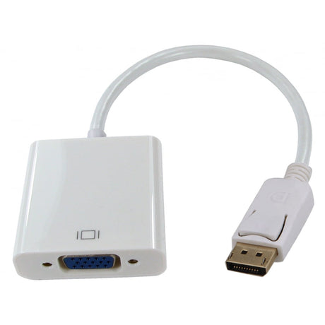 DisplayPort (M) to SVGA (F) Adaptor