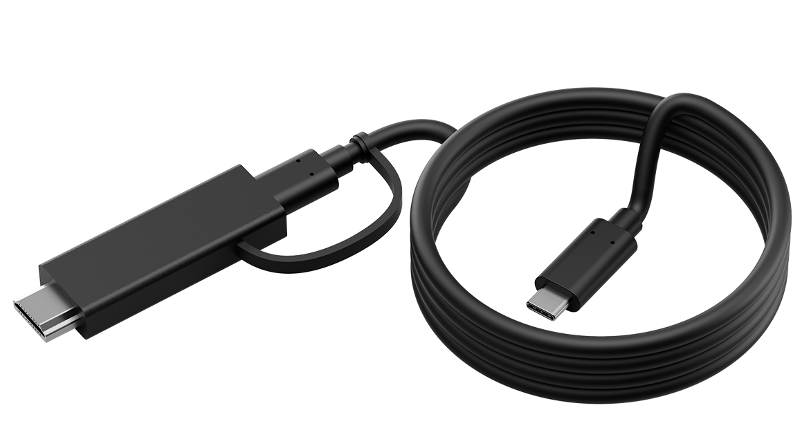 Yealink CB-MTOUCH-USBC - 1.2m USB-C Content Sharing Cable with HDMI Adapter