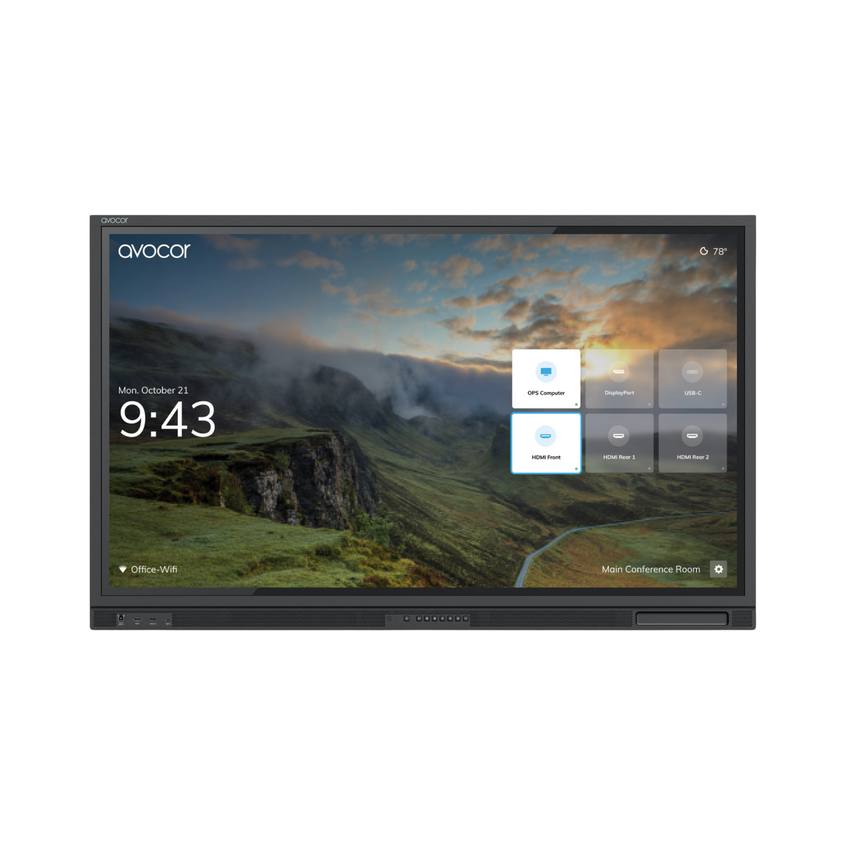 Avocor E-50 Series Interactive Display