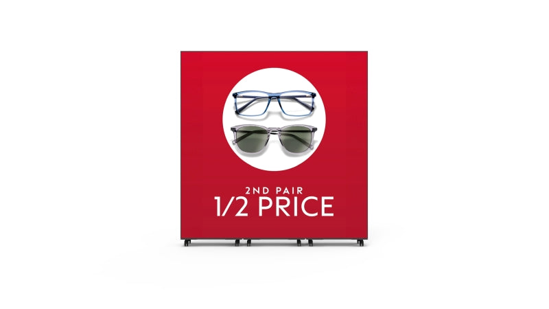 Allsee P2.5 DV-LED Freestanding Totem (2,200cd/m2)