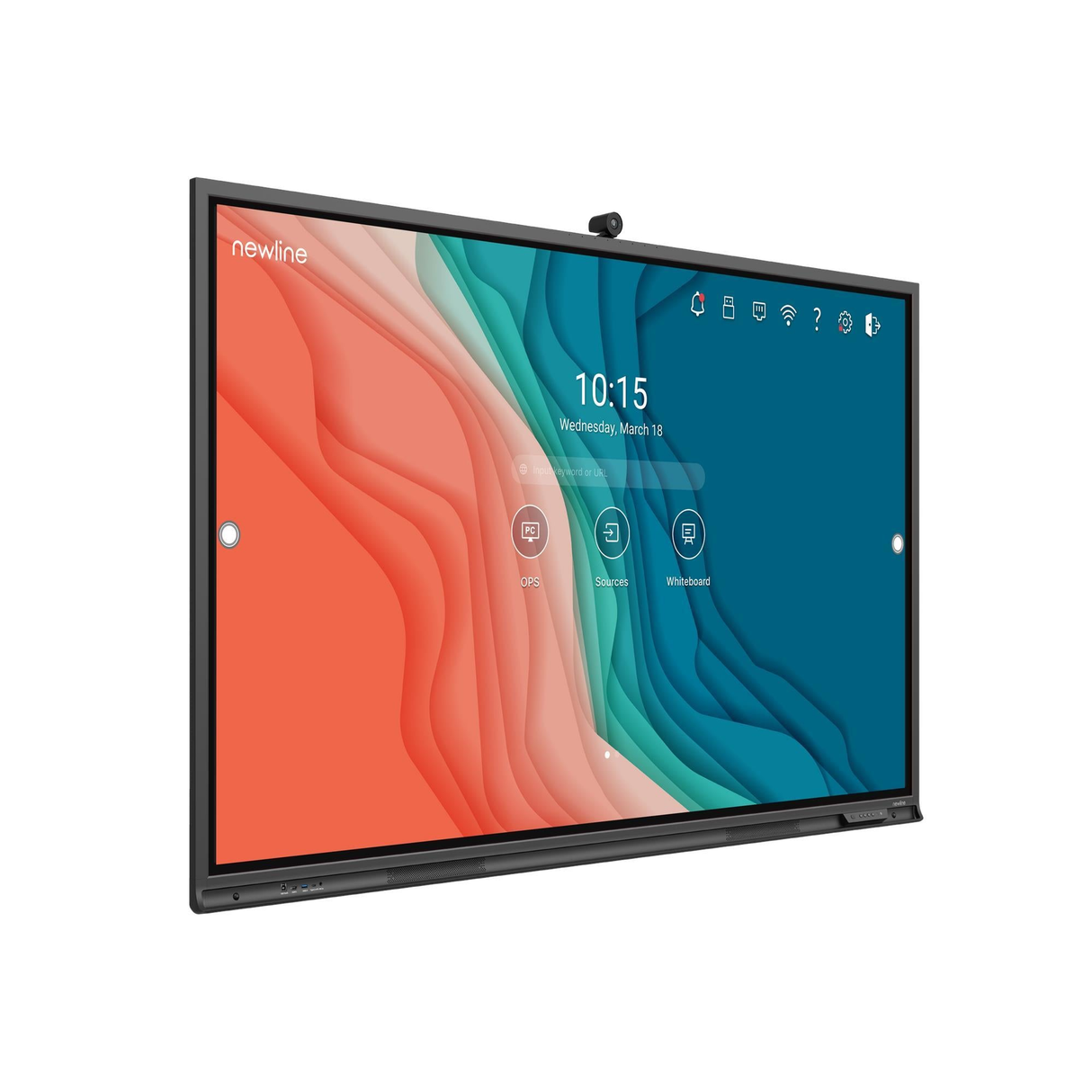 NEWLINE Elara TT-8622Q 86" 4K interactive Touchscreen