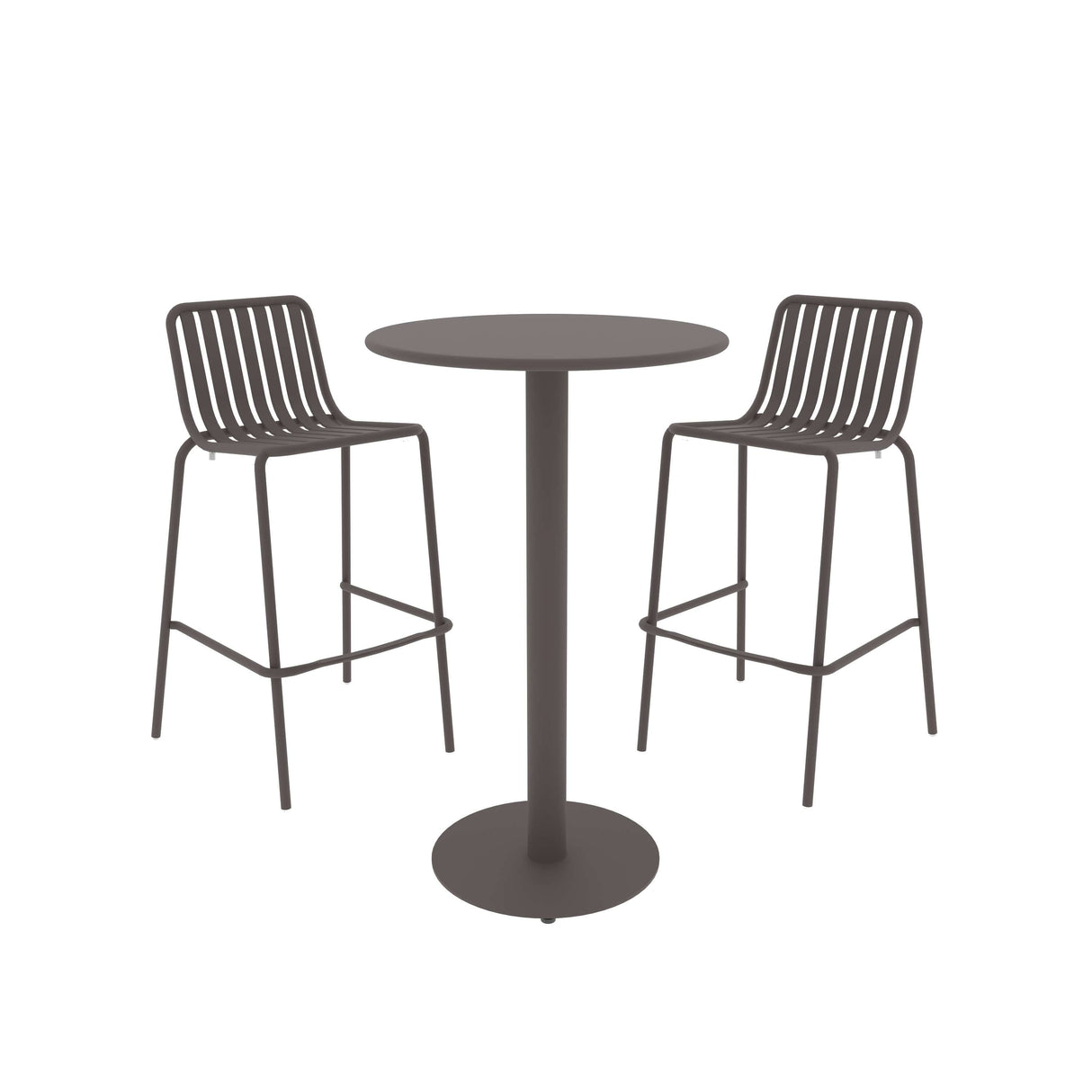 Breeze Poseur Bar Table and Bar Chair Set