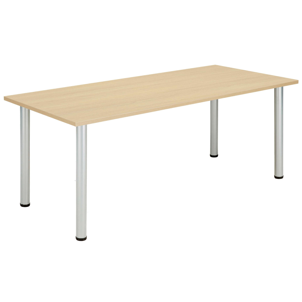 Core Pole Leg Rectangular Meeting Table
