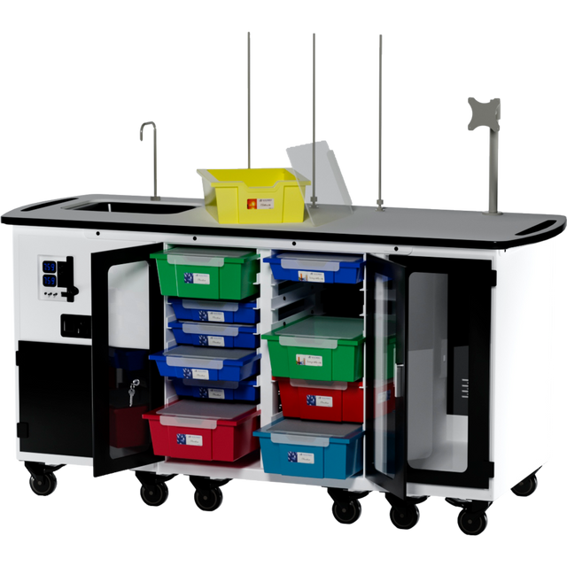 Wacebo Mobile Scientific Lab Self-Contained + Storage Side Modular