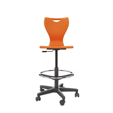 EN Classic Draughtsman Chair with Castors