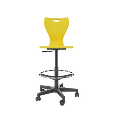 EN Classic Draughtsman Chair with Castors
