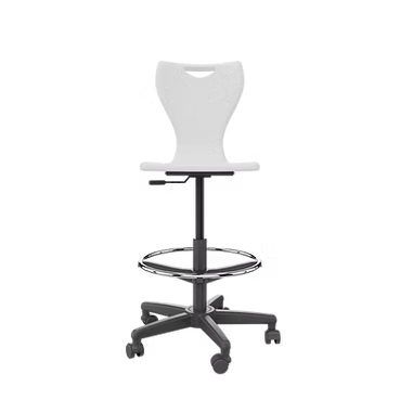 EN Classic Draughtsman Chair with Castors