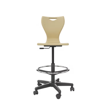 EN Classic Draughtsman Chair with Castors
