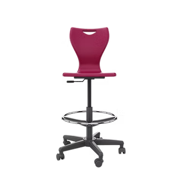 EN Classic Draughtsman Chair with Castors