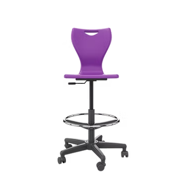 EN Classic Draughtsman Chair with Castors