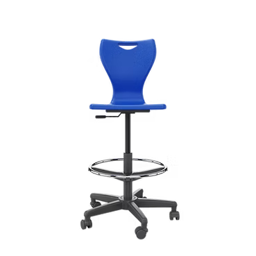 EN Classic Draughtsman Chair with Castors