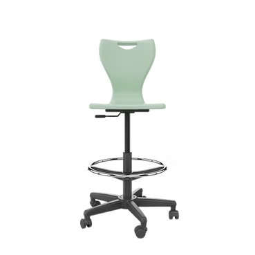 EN Classic Draughtsman Chair with Castors
