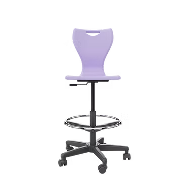 EN Classic Draughtsman Chair with Castors