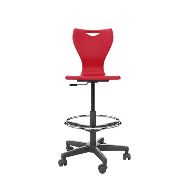 EN Classic Draughtsman Chair with Castors