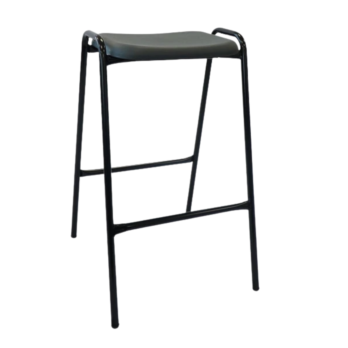 KM NP Stool, Black Frame