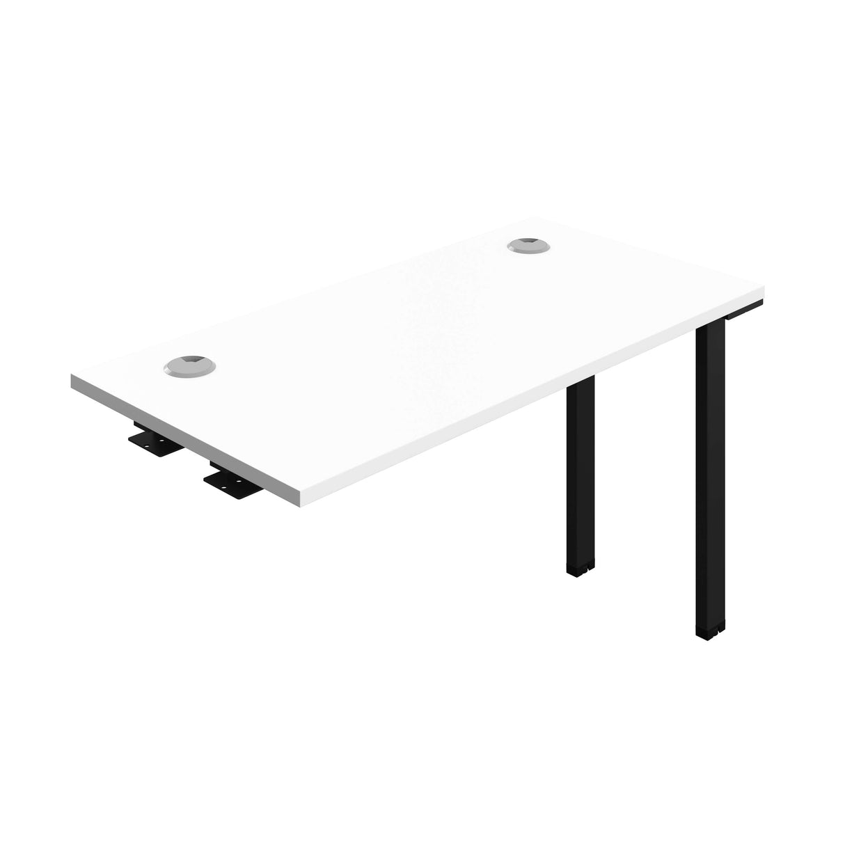Synergy Bench Extension with Cable Ports: 1 Person : 1200