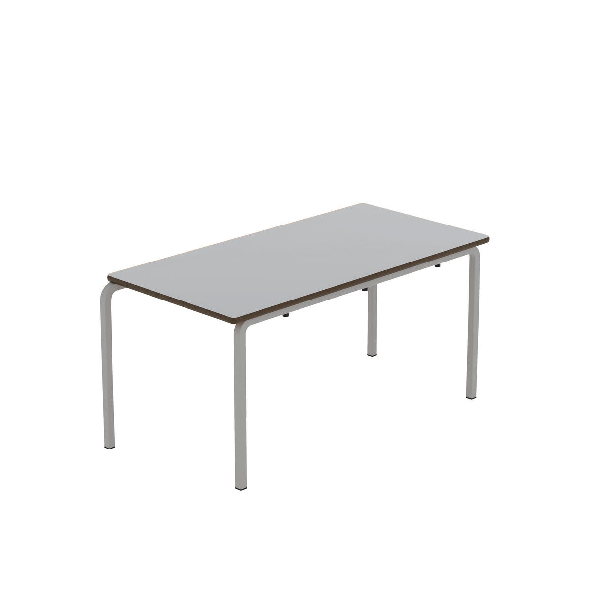 Titan Crush Bent Frame Table | 1200X600X640 | White/Grey