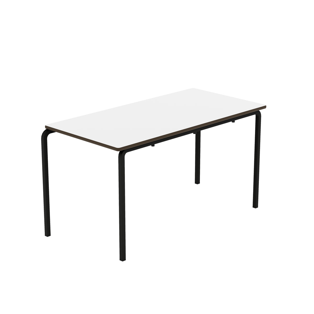 Titan Crush Bent Frame Table | 1200X600X640 | White/Grey