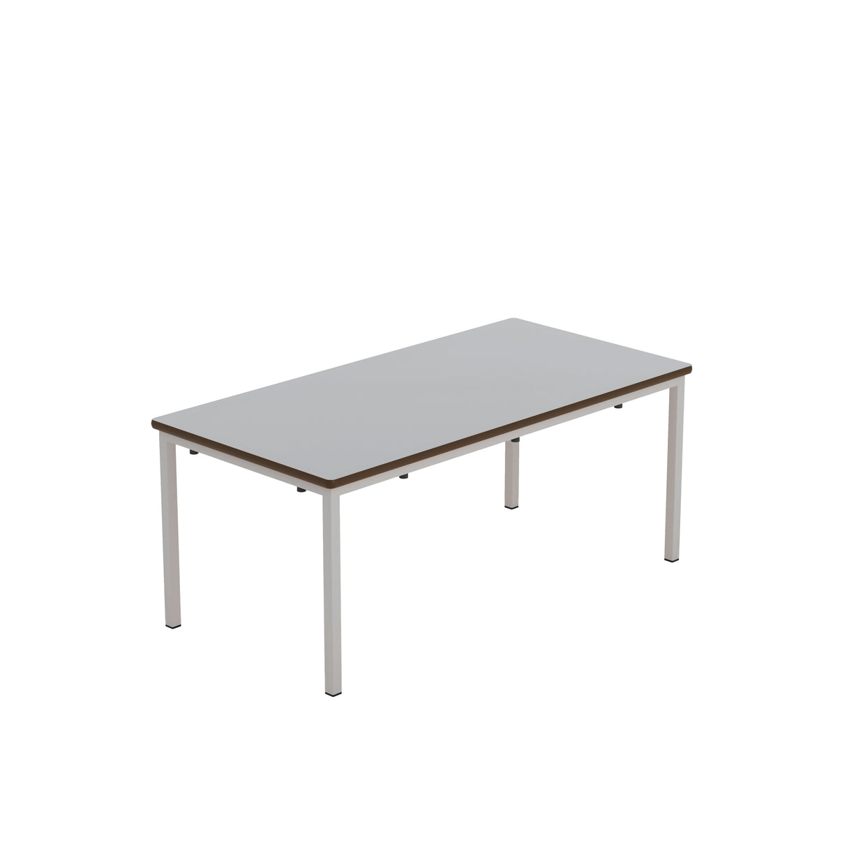 Titan Welded Frame Table | 1100X550X460 | White/Black