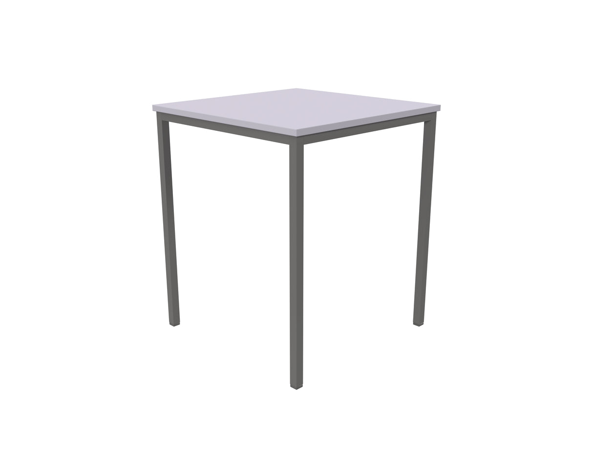 Titan Welded Frame Table | 1100X550X460 | White/Black