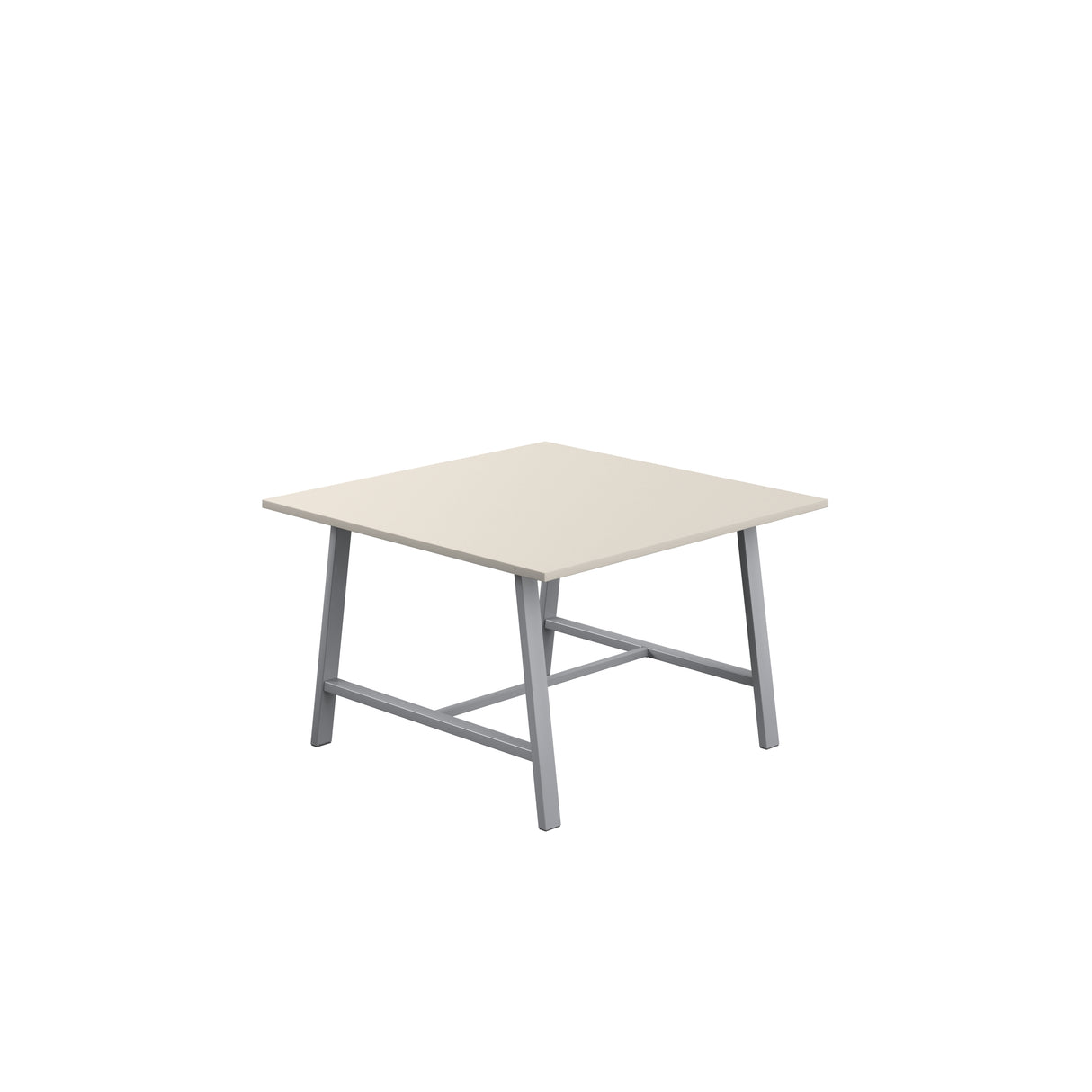 Titan Low Maker Rectangular Table | 1500 X 1000 | Black/Sorano Oak