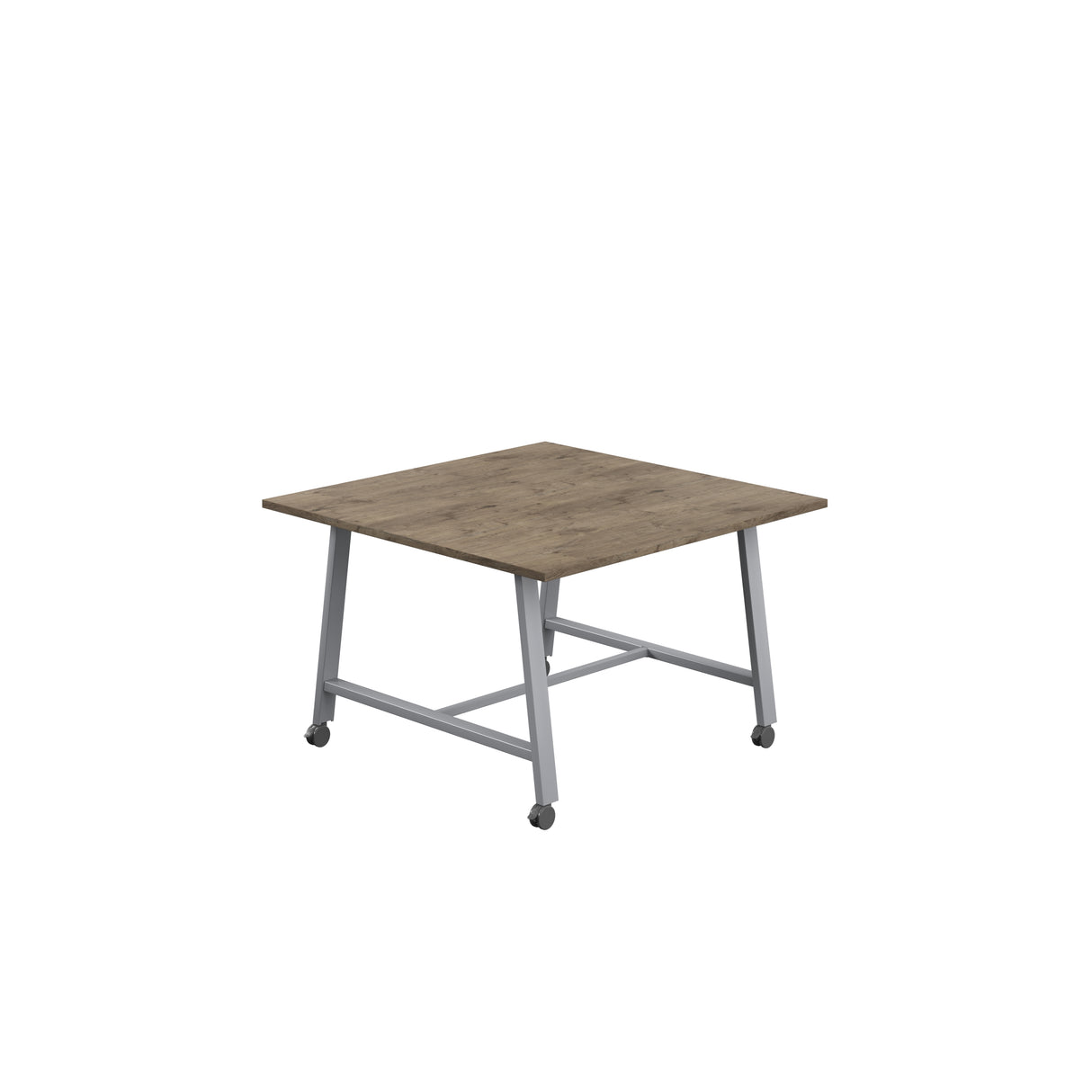 Titan Mobile Low Maker Rectangular Table | 1500 X 1000 | White/Anthracite