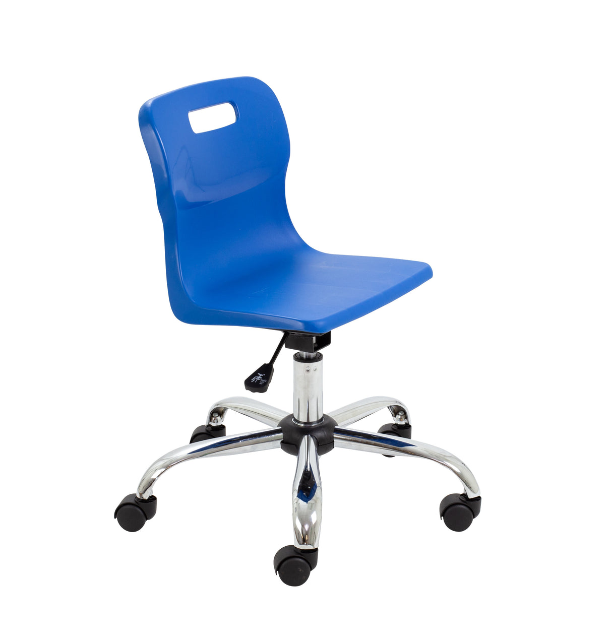 Yellow Junior Swivel Titan Chair - Sizes 3 / 4 With Castors