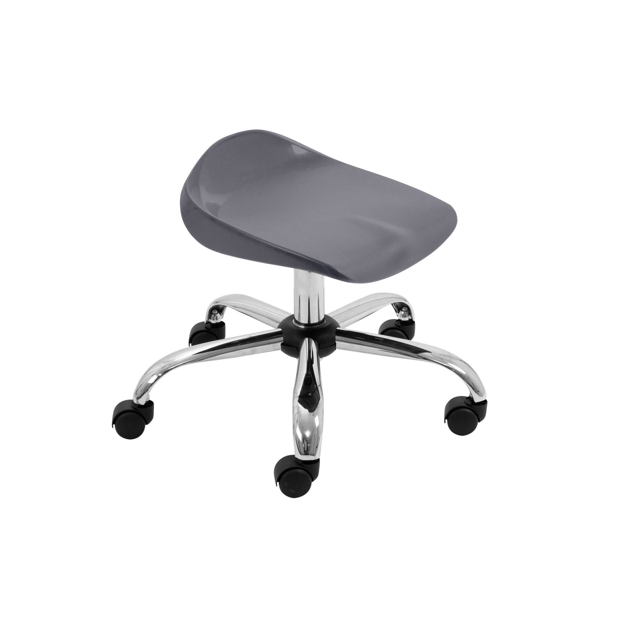 Sky Blue Junior Titan Swivel Stool - With Castors