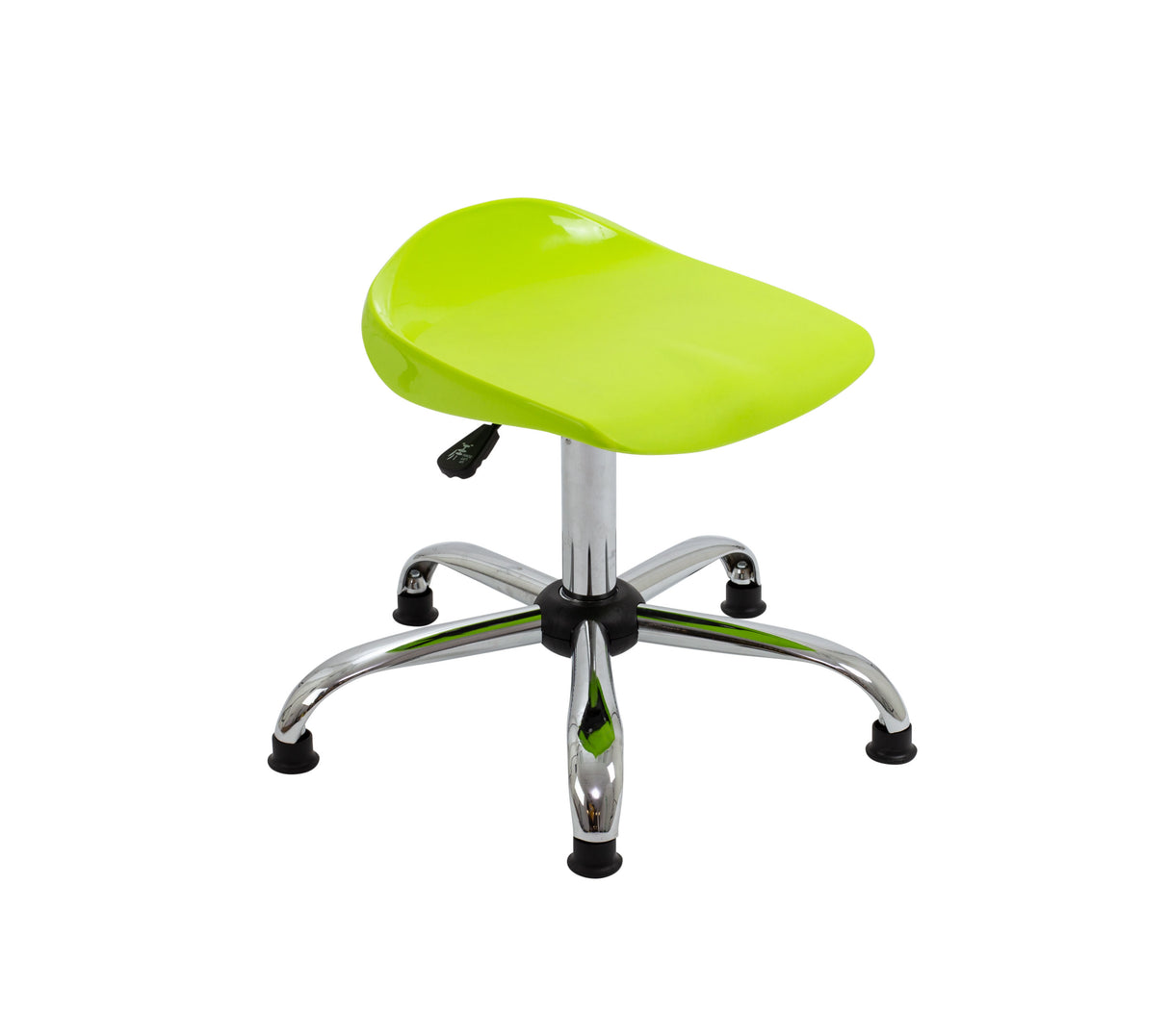 Lime Adult Titan Swivel Stool - With Glides