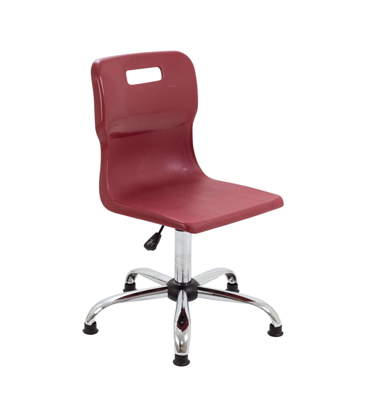Yellow Senior Swivel Titan Chair - Sizes 5 / 6 With Glides