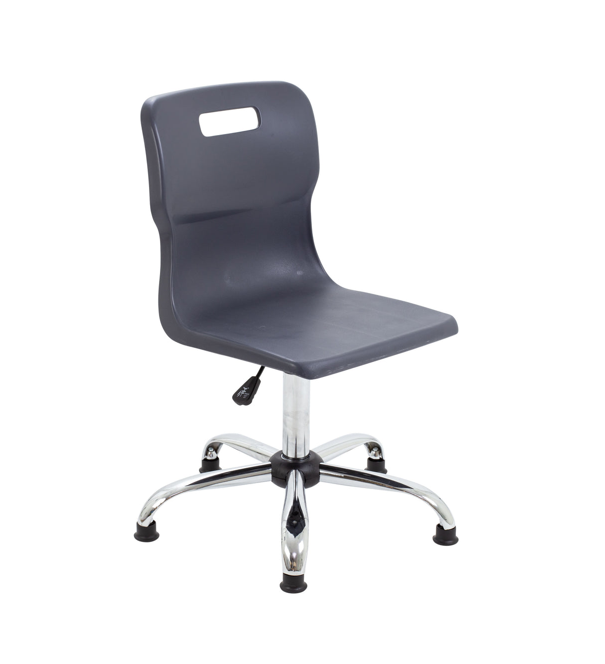 Yellow Senior Swivel Titan Chair - Sizes 5 / 6 With Glides