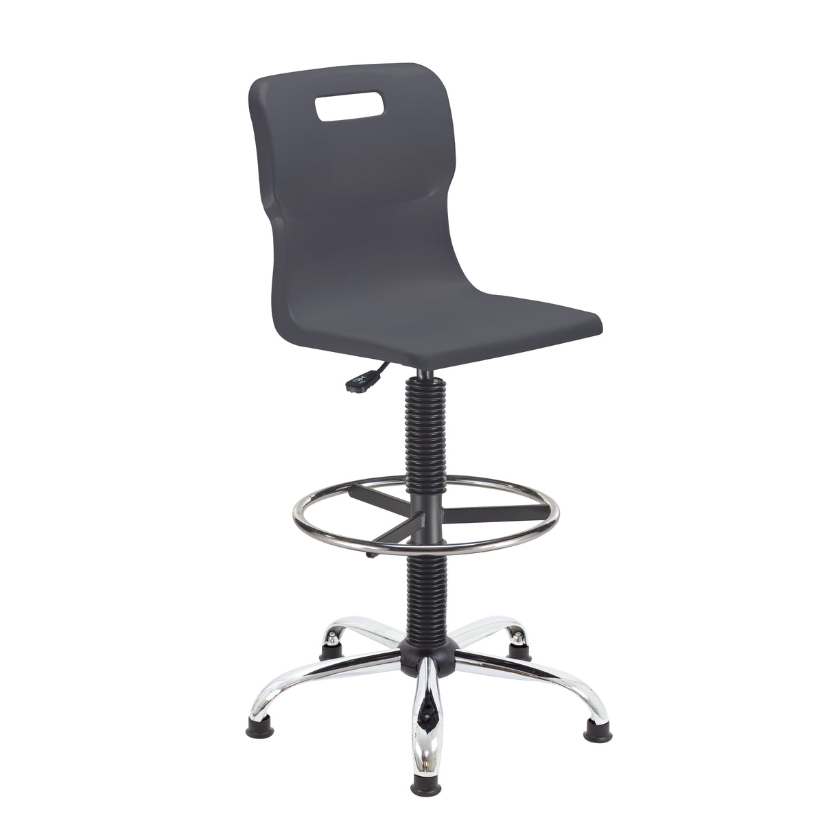 Titan Swivel Senior Chair | Adjustable D-Kit | Black