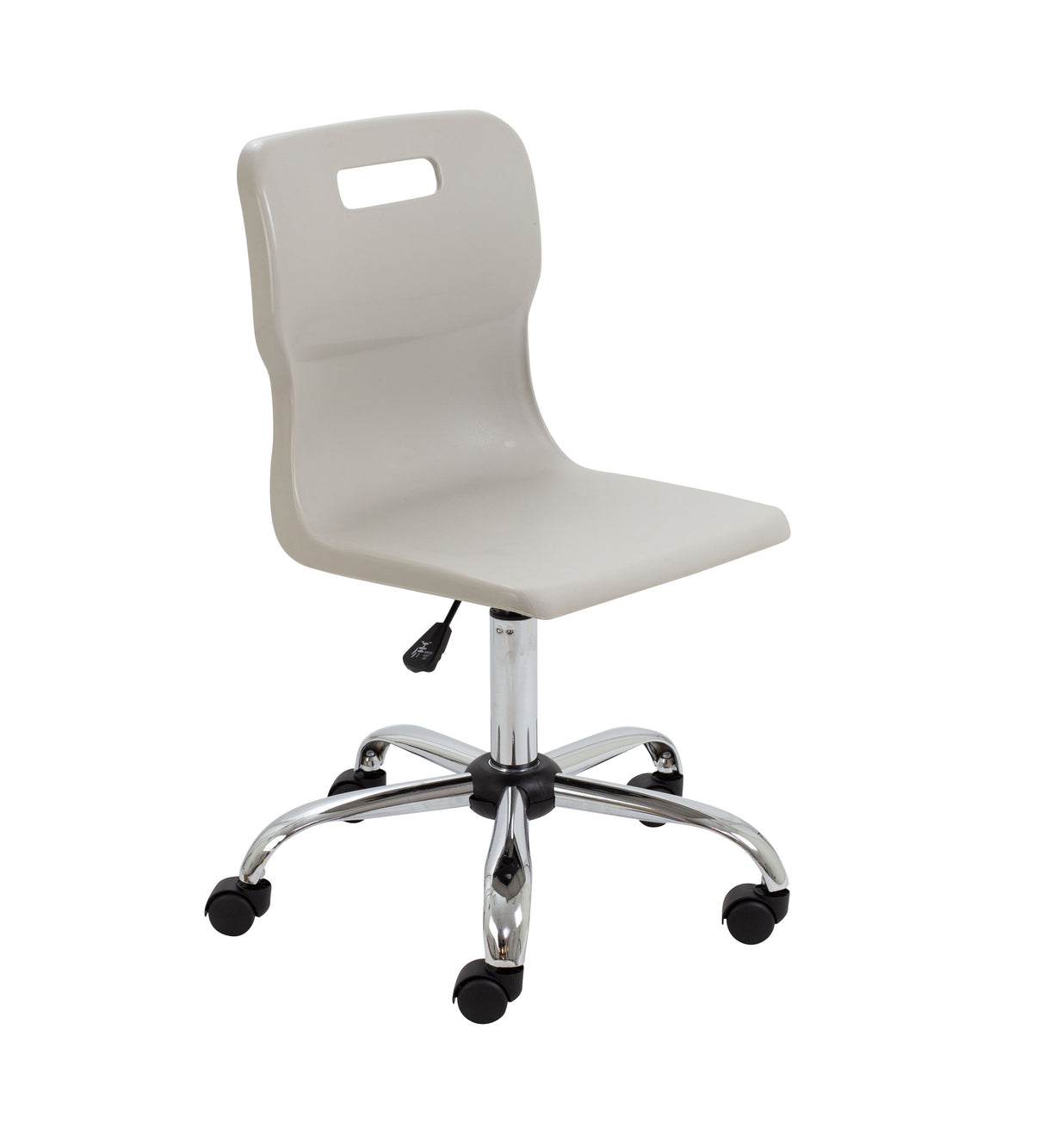 Grey Senior Swivel Titan Chair - Sizes 5 / 6 With Castors