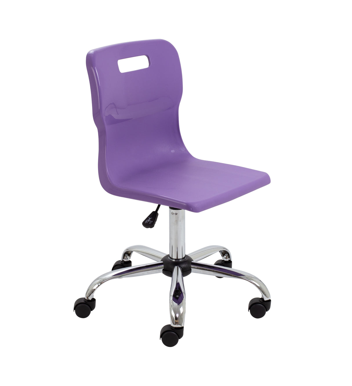 Grey Senior Swivel Titan Chair - Sizes 5 / 6 With Castors