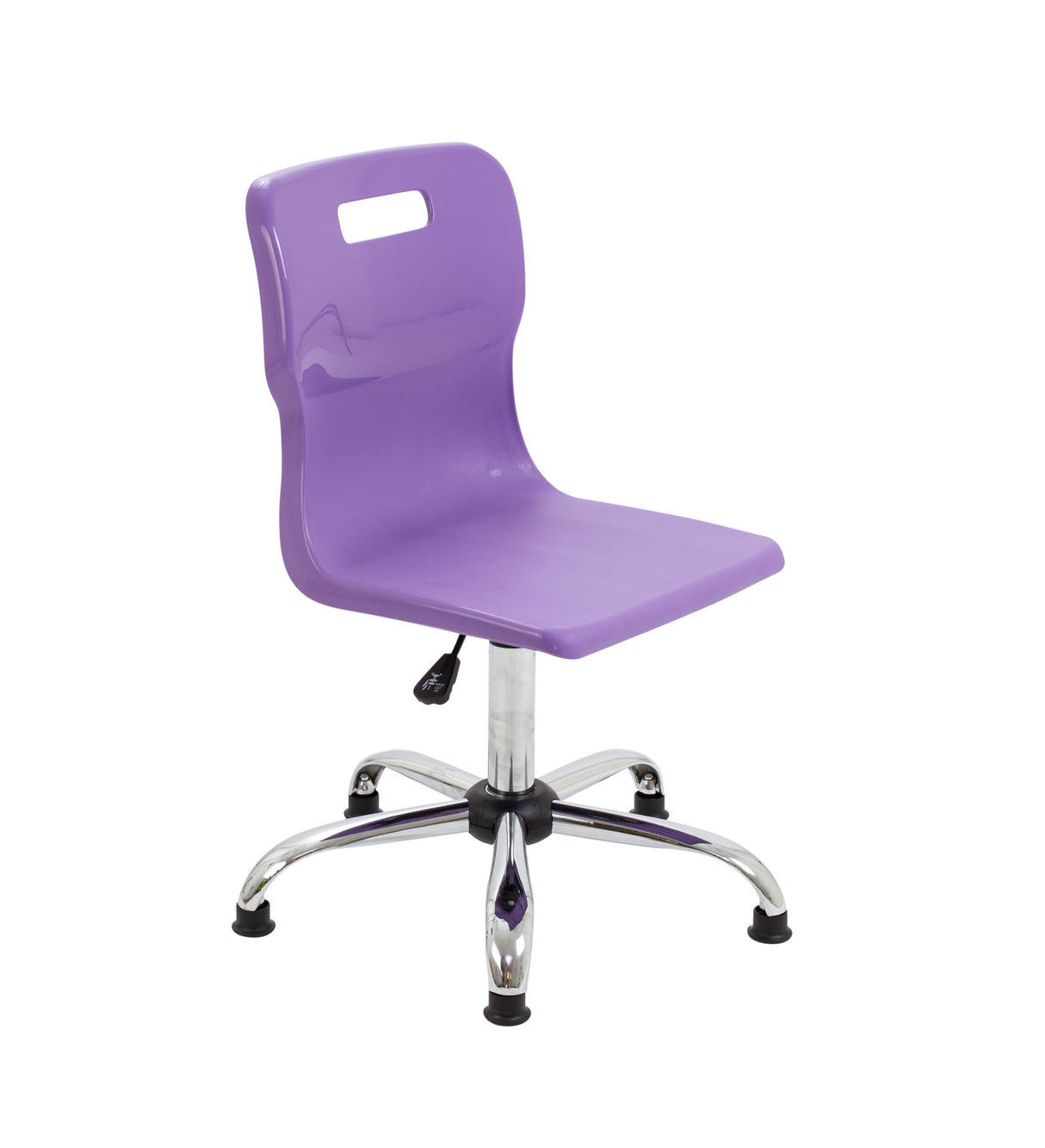 Yellow Senior Swivel Titan Chair - Sizes 5 / 6 With Glides