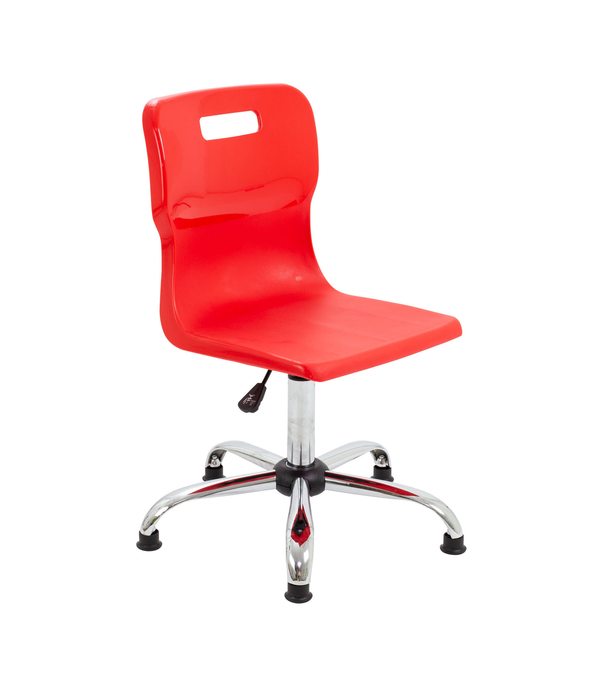 Yellow Senior Swivel Titan Chair - Sizes 5 / 6 With Glides
