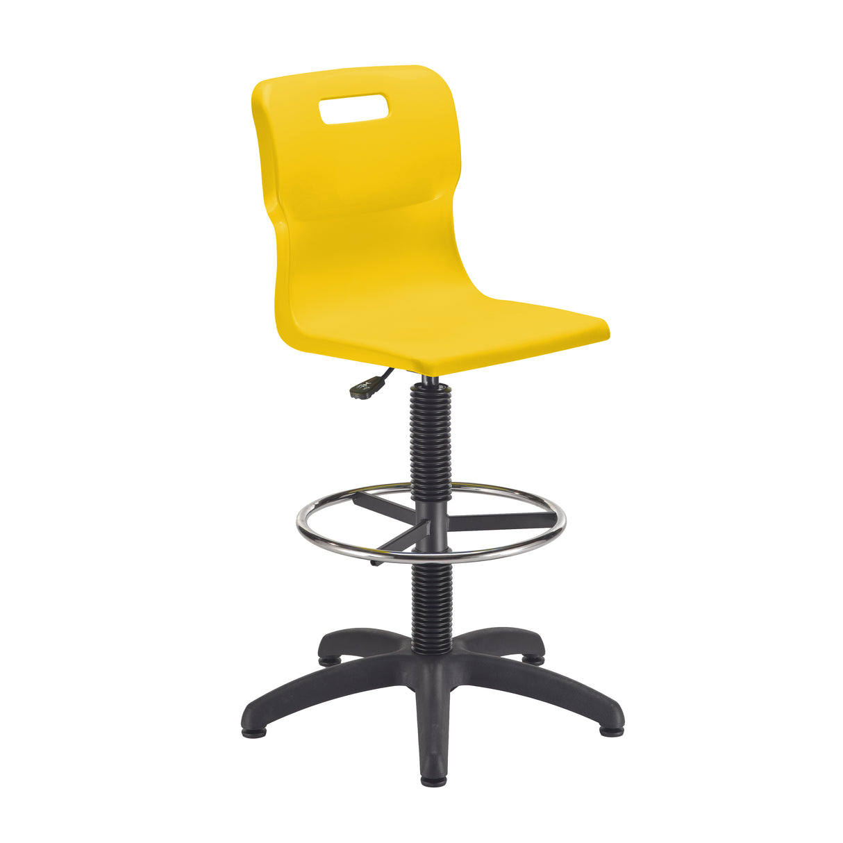 Titan Swivel Senior Chair | Adjustable D-Kit | Yellow/Black