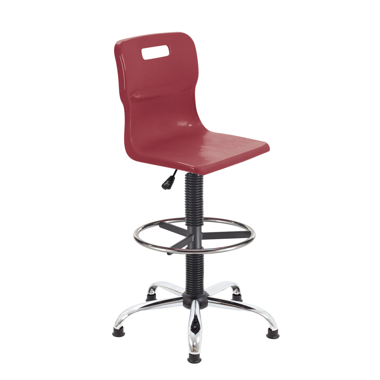Titan Swivel Senior Chair | Adjustable D-Kit | Black