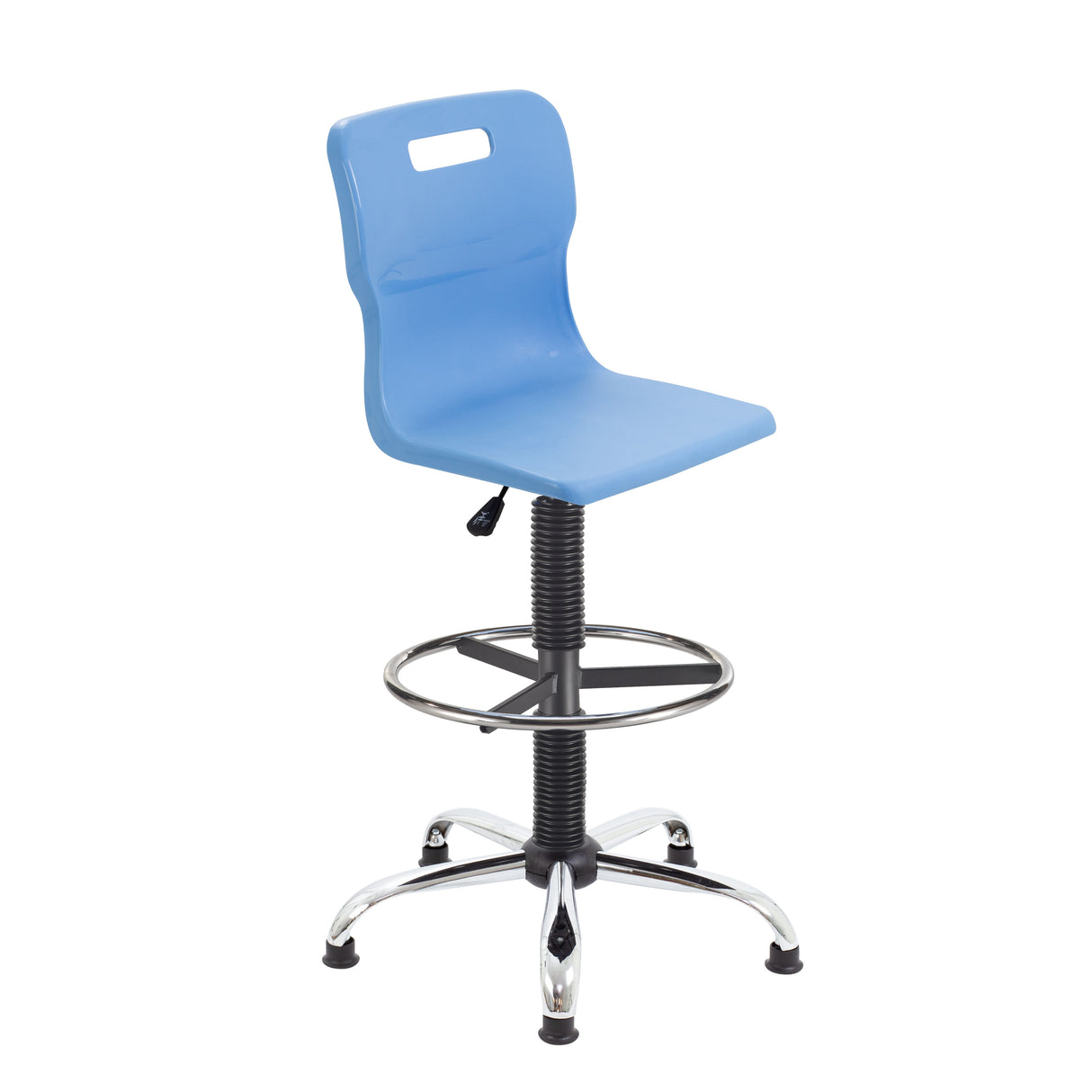 Titan Swivel Senior Chair | Adjustable D-Kit | Black