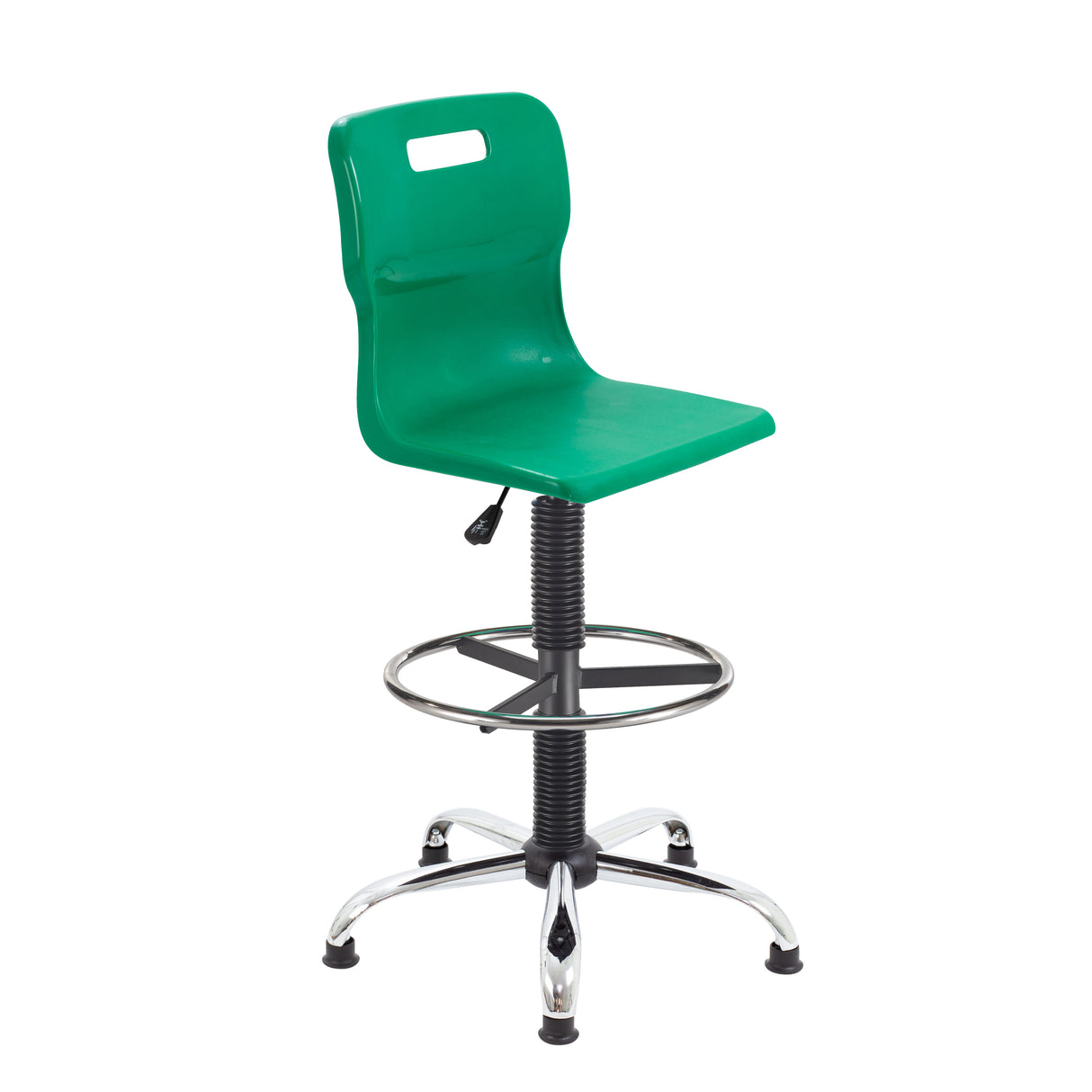Titan Swivel Senior Chair | Adjustable D-Kit | Black