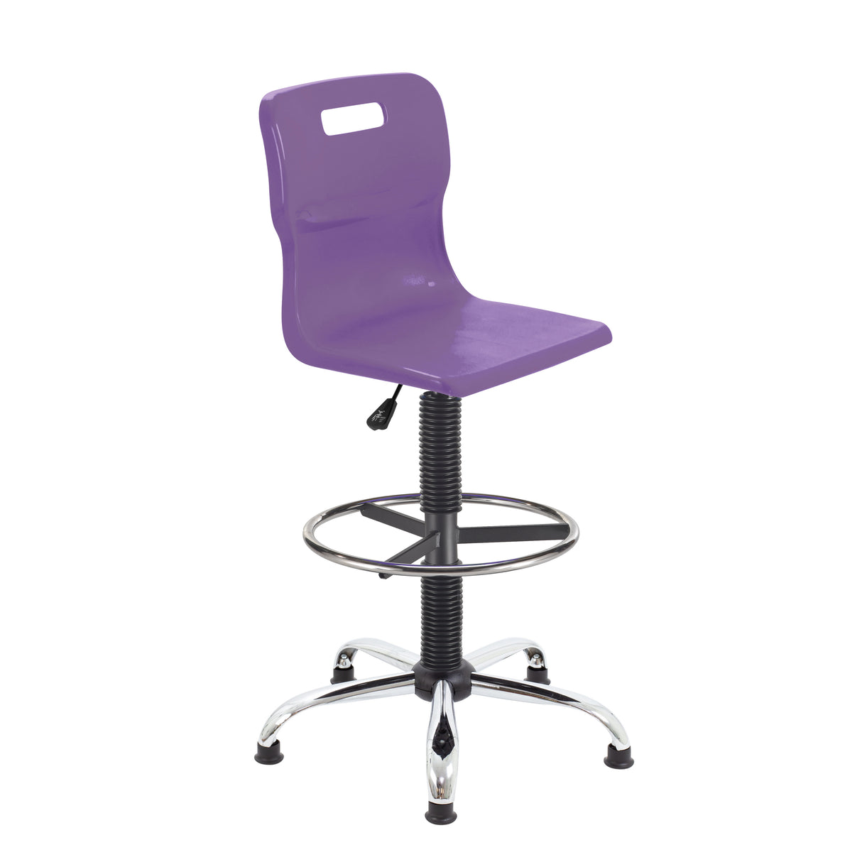 Titan Swivel Senior Chair | Adjustable D-Kit | Black