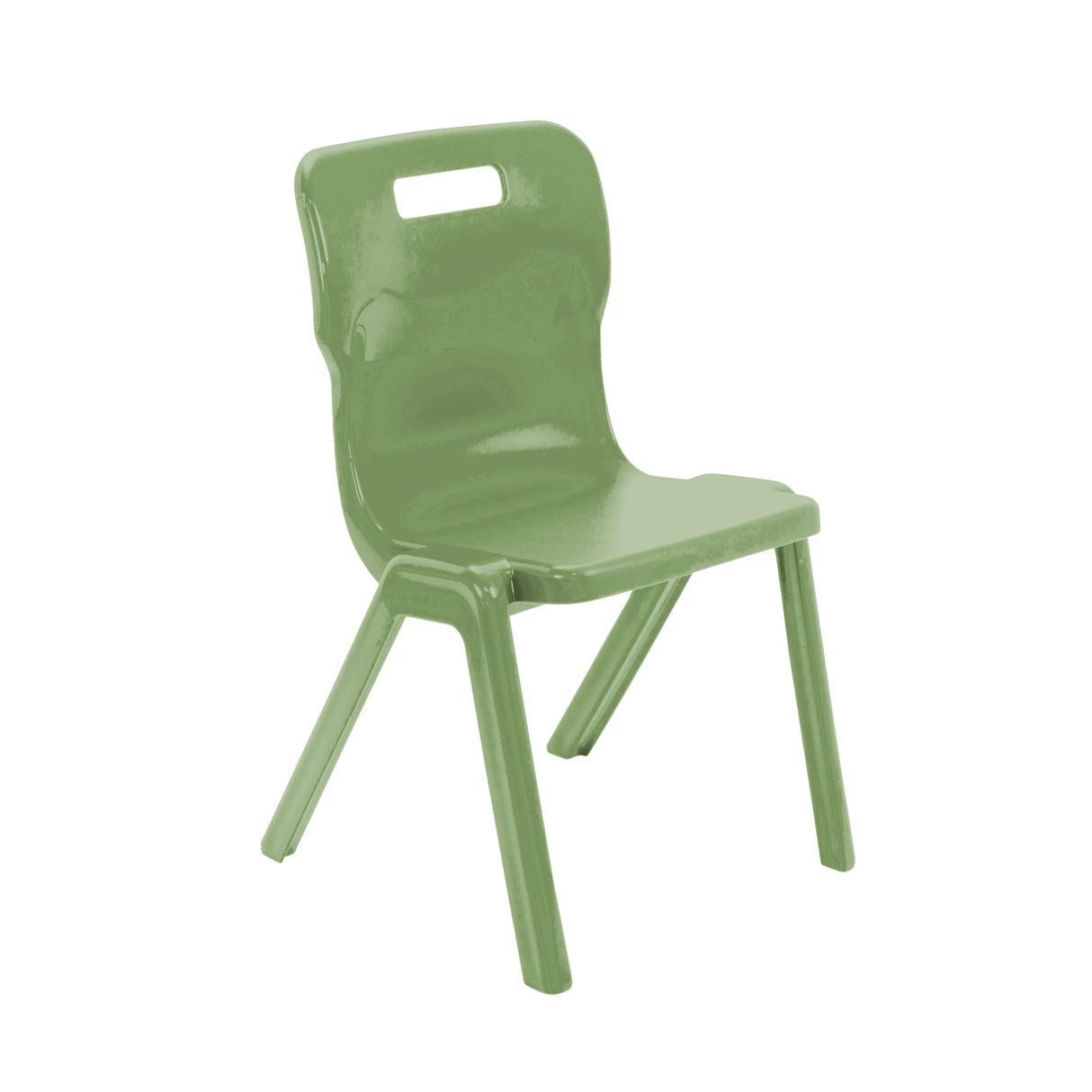 Titan One Piece Classroom Chair Size 6 Coral