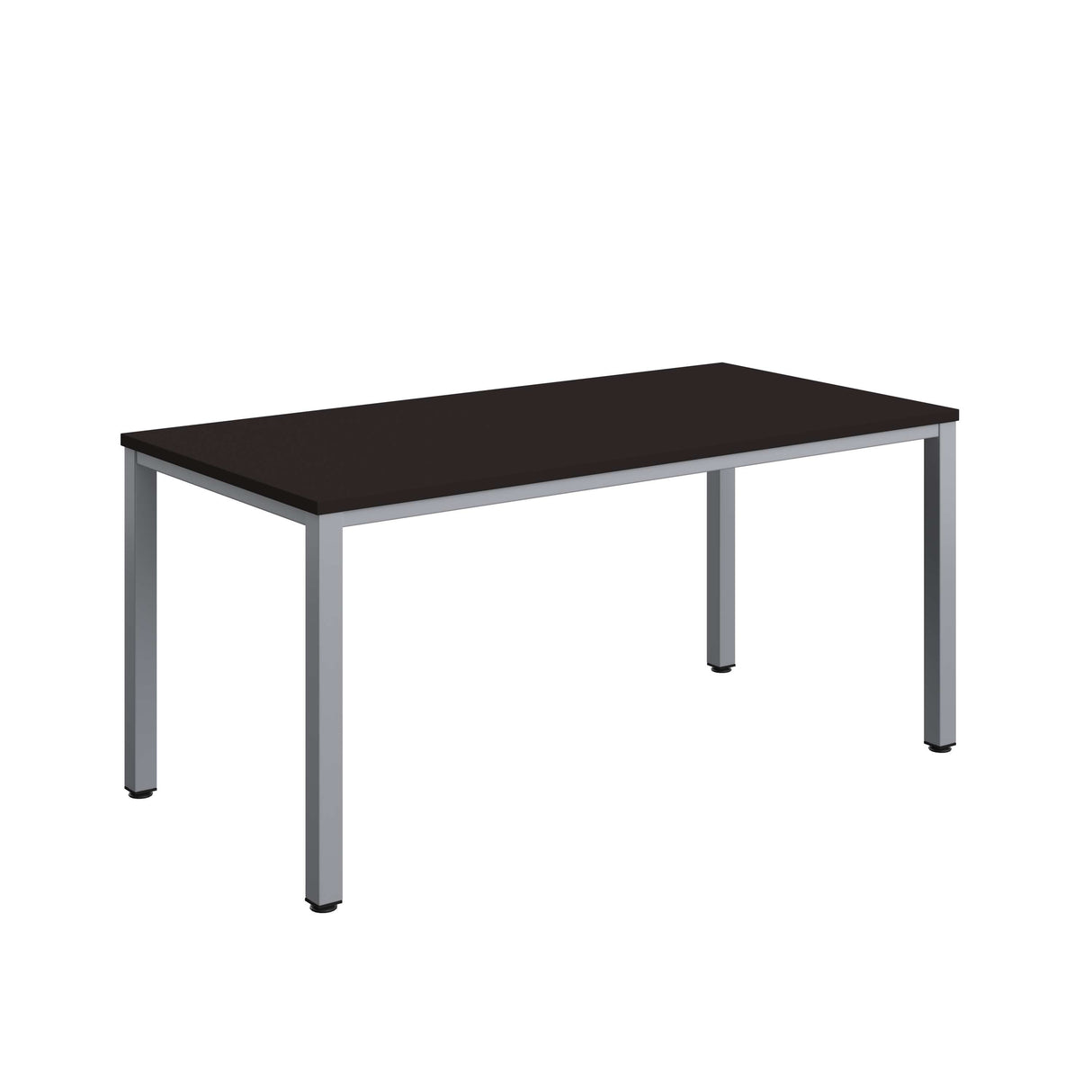Fraction Infinity Rectangular Meeting Table | 1600 X 800 | Anthracite/Silver