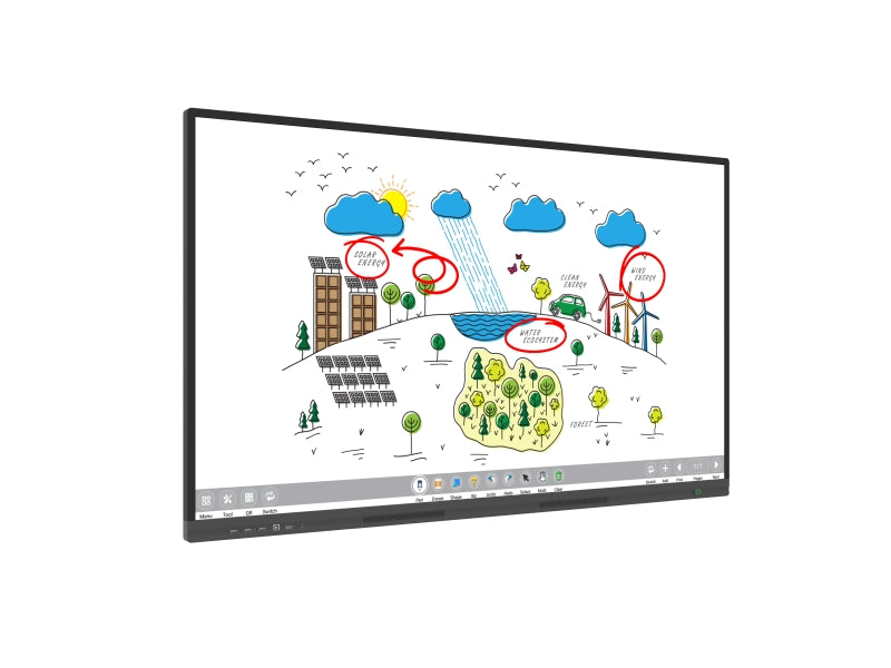 Allsee 4K Interactive Touch Display with MeetingPad Software
