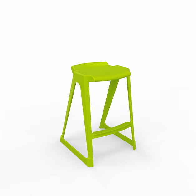 EN One Skidbase Low Back Stool