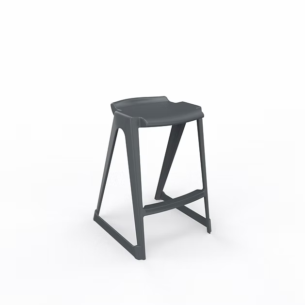 EN One Skidbase Low Back Stool