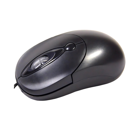 Easy2Use USB Mini Optical Mouse with 1.8m Lead