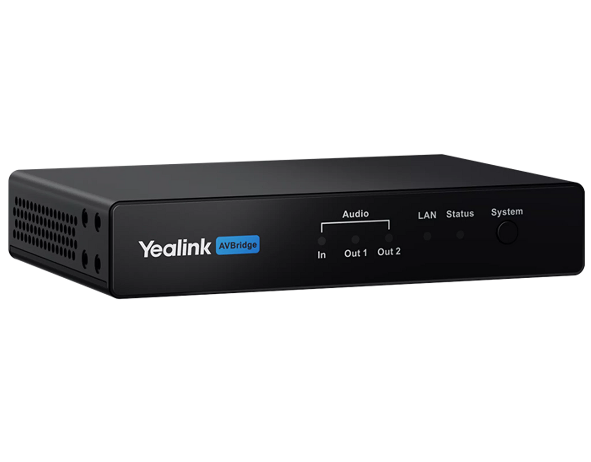 Yealink AVBridge - Audio Box and AV Signal Extender for Yealink ProAudio range