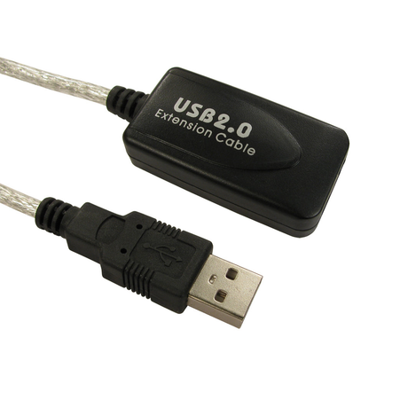 USB 2.0 Active Extension Cable (M to F) - 5m
